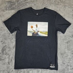Jordan "He Got Game" Ray Allen Spike Lee 40 Acres Mule Movie T Shirt Fits Medium